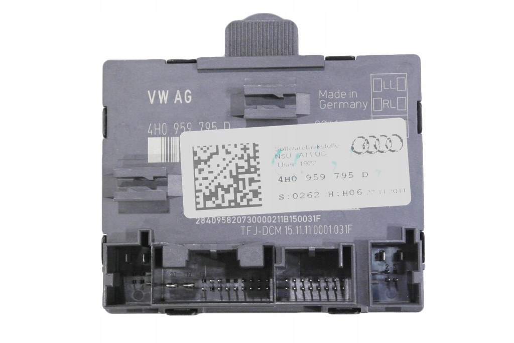 фото №1, Audi a8 4h модуль двері задня 4h0959795d