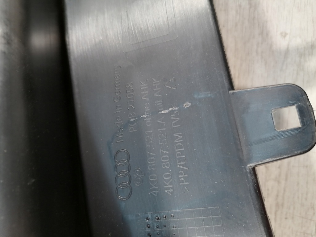 фото №10, Audi a6 c8 s-line спойлер бампер задняя 4k0807521