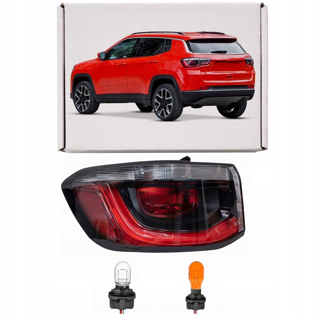 фото №1, Jeep compass ii mp 2017-2020 лампа задняя кузовная левая 55112682aa