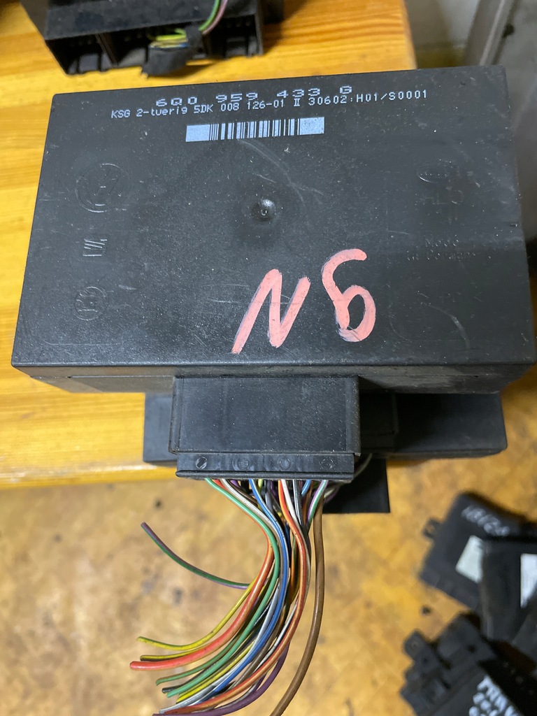 фото №1, Модуль комфорту volkswagen оригінальний номер 6q0959433g