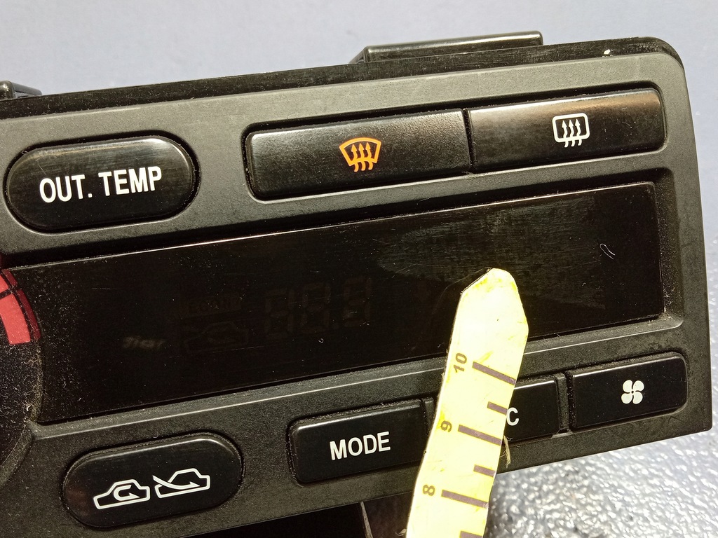 фото №8, Subaru legacy iii bh панель кондиціонера обдув 3p26134700