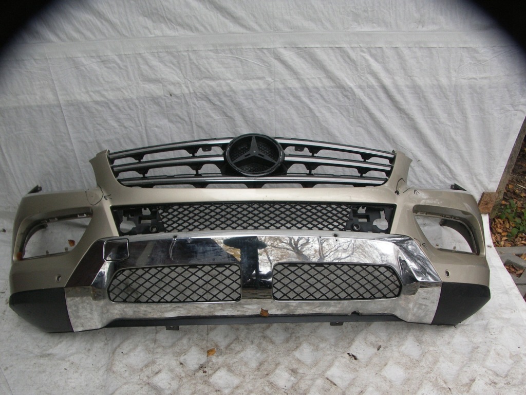 фото №1, Mercedes ml w166 11-15 бампер передній решітка радіатора pdc