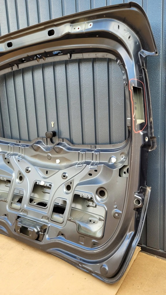 фото №11, Renault scenic iii 09- крышка багажника багажника задняя задняя