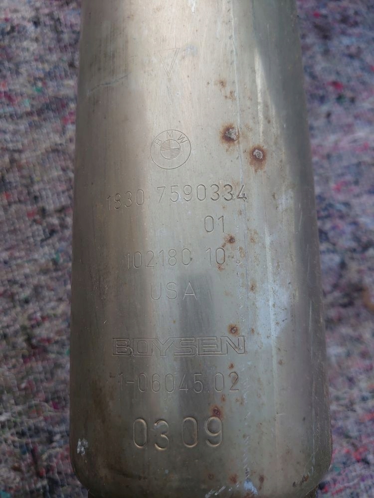 фото №5, Гаситель выхлоп bmw x6 e71 m-power x6m 4.4