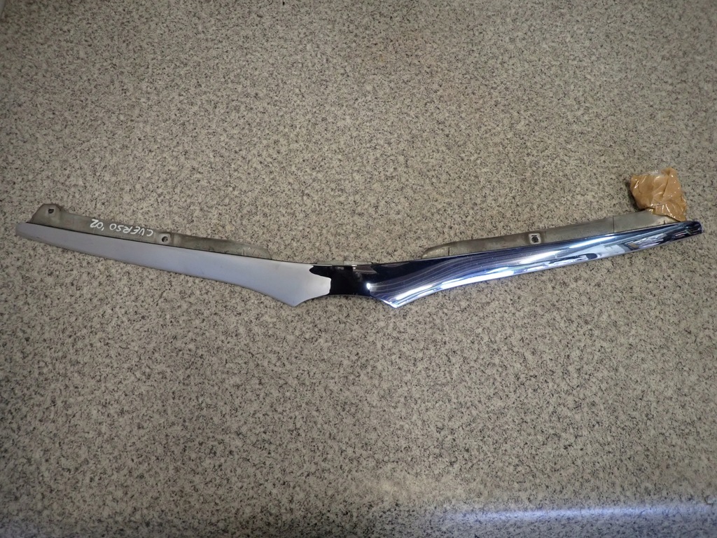 фото №5, Toyota corolla verso 01-03 молдинг капот хром