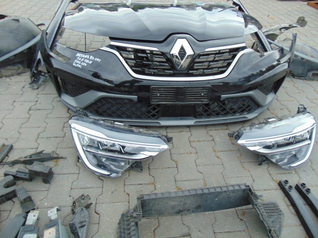 фото №6, Kompletny перед капот бампер arkana rs-line 1.6e-tech full led 260603632r