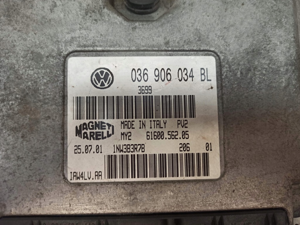 фото №6, Skoda fabia i 1.4 16v блок керування 036906034bl