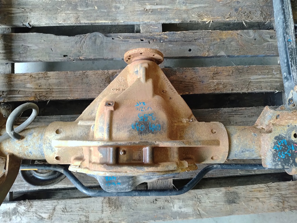 фото №10, Dodge ram 09- мост подвеска задняя 3.55 повреждённый