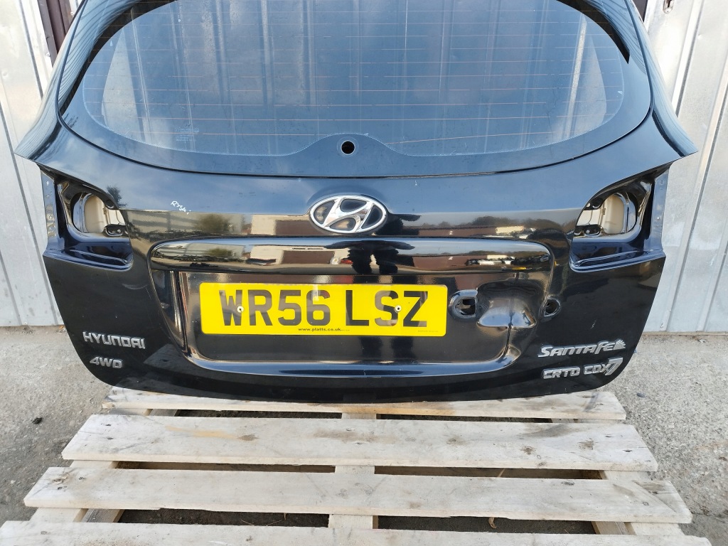 фото №8, Кришка багажника скло задня hyundai santa fe santa-fe ii оригінал 2006-2009 колір eb