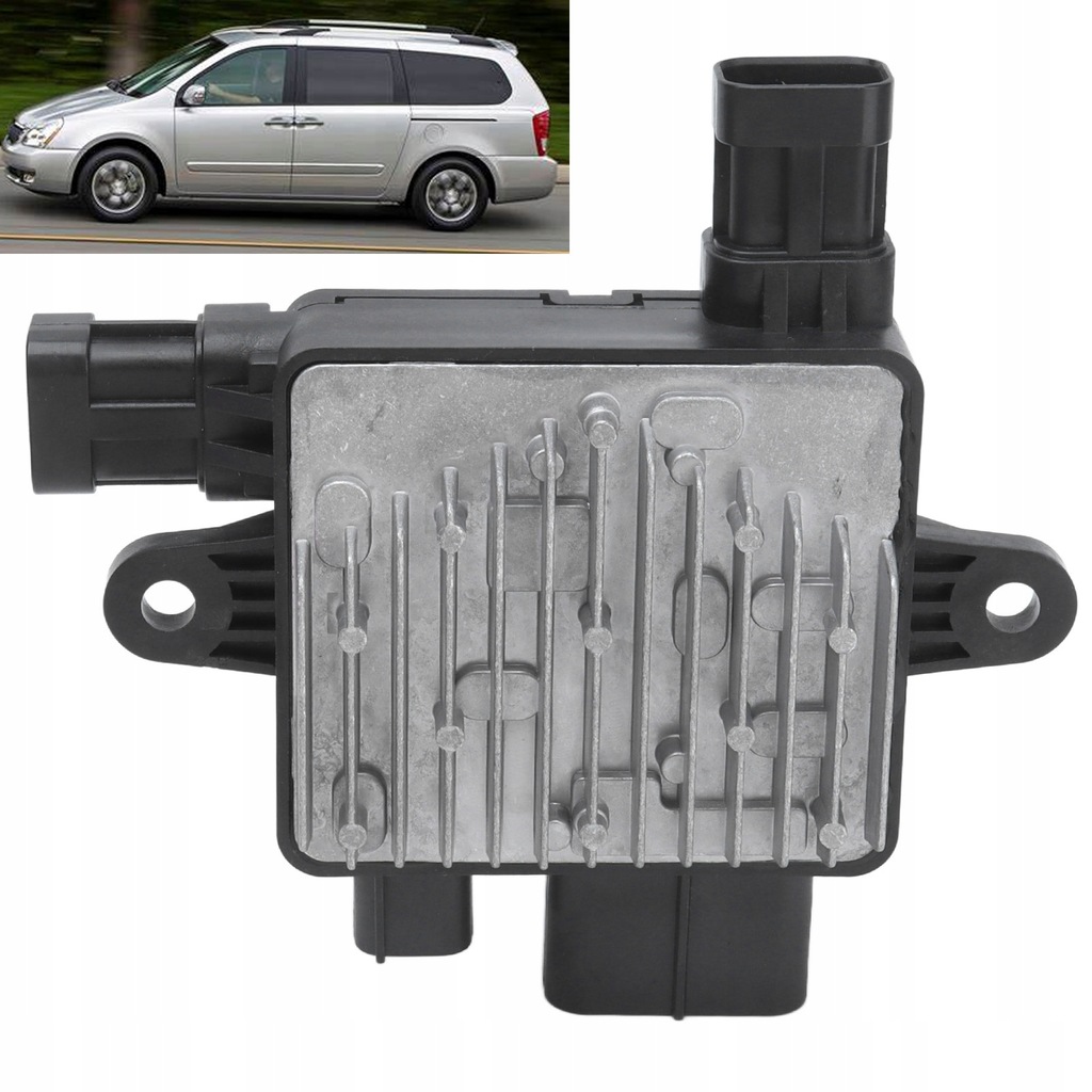 фото №16, Модуль блок управления вентилятора охлаждающий двигатель