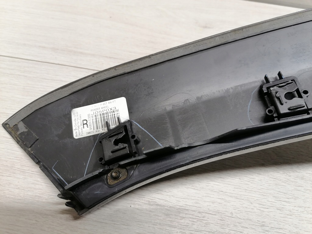 фото №9, Jeep cherokee молдинг крыло правый перед 1wc98trma