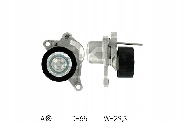 Натягувач ремінь багаторучейковий nissan nv400, primastar, qashqai i, x-trail Оригінал