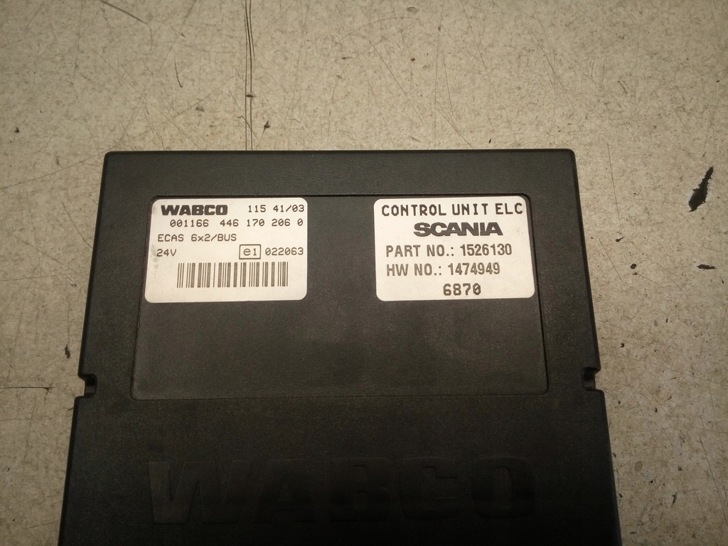 фото №2, Scania r 1526130 блок управления ecas