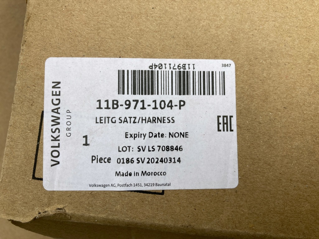 фото №8, Vw id.4 джгут бампера задня nowa orygi.