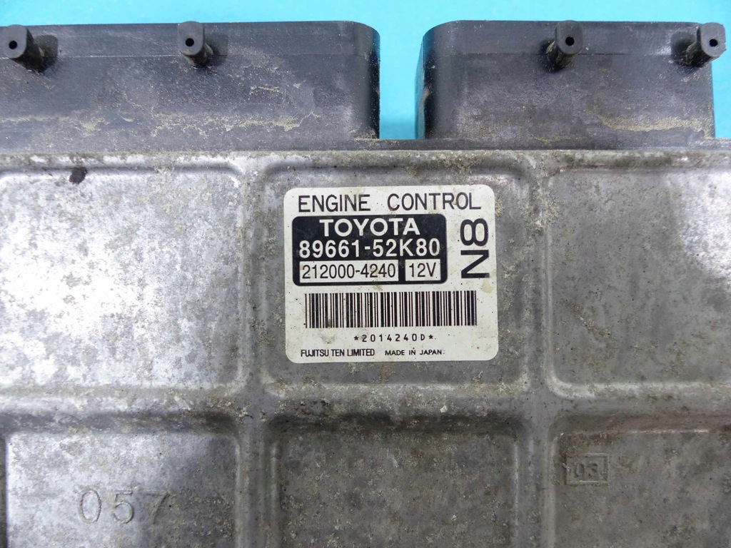 фото №15, Бортовий комп'ютер toyota urban cruiser 89661-52k80 1.3vvti