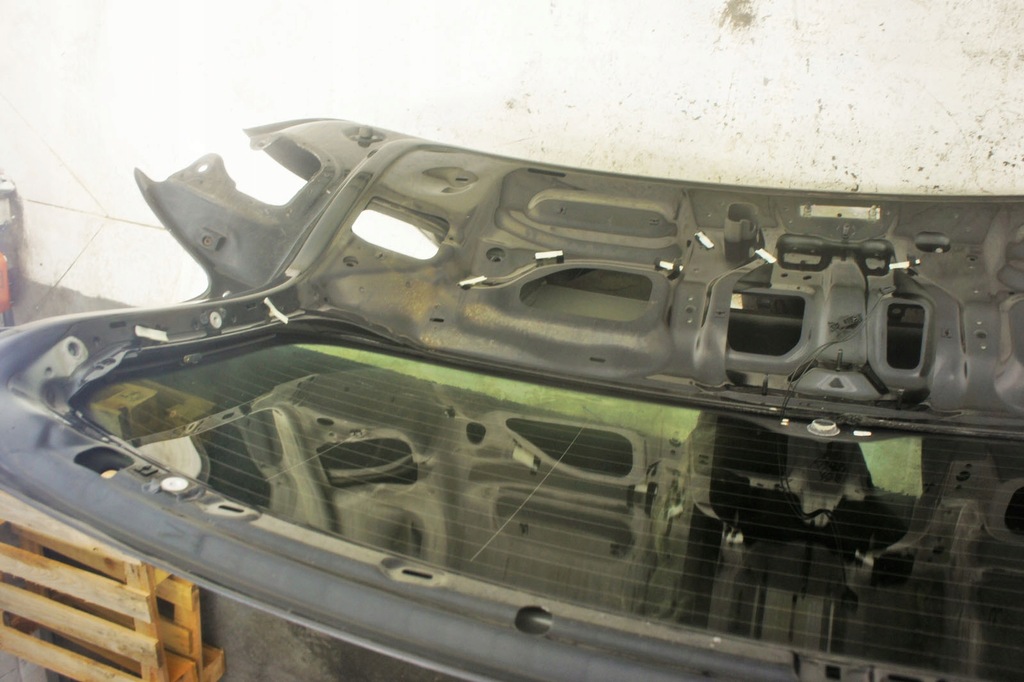 фото №8, Nu080 audi q7 4l кришка багажника багажника + скло 08r