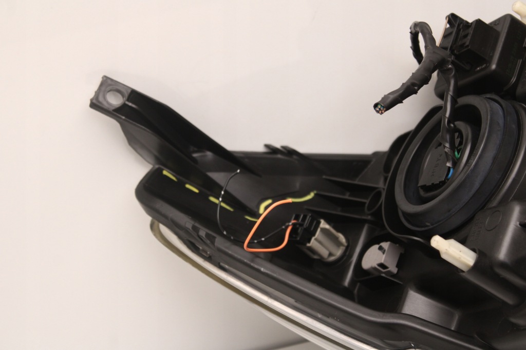 фото №12, Nissan note e11 lift 08r- фара лампа левый перед левая передняя