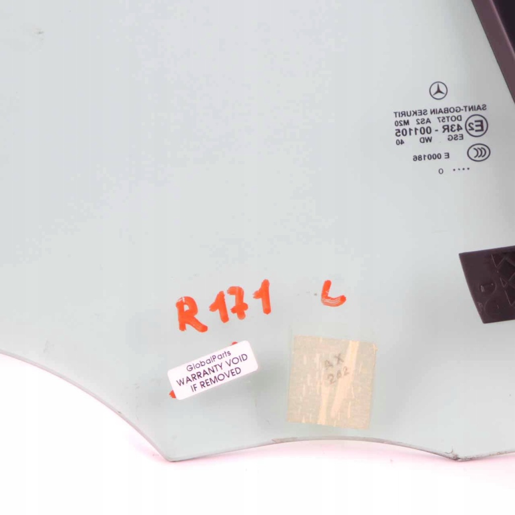 фото №11, Mercedes slk r171 скло бічна ліва задня as2