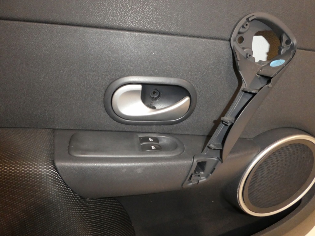 фото №5, Обшивка оббивка двері лівий renault clio iii 3 двері