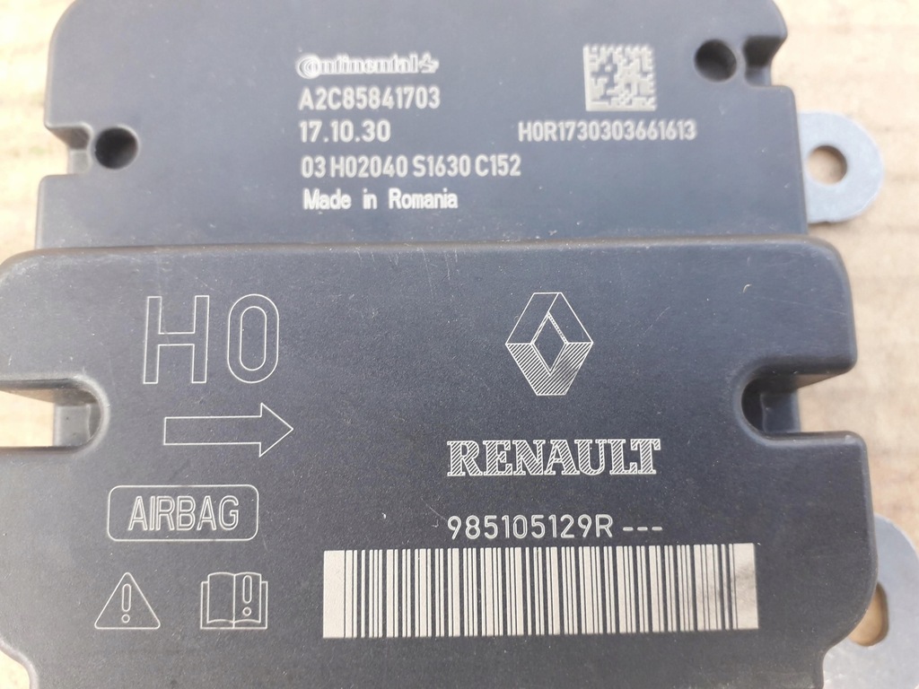 фото №5, Датчик подушка безпеки dacia duster lift 13-17