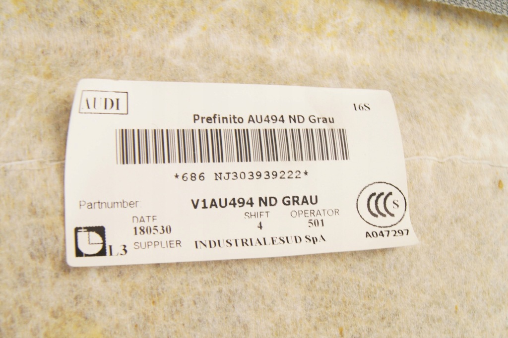 фото №8, Потолок серая audi a5 ii coupe 18r f5 b9 8w