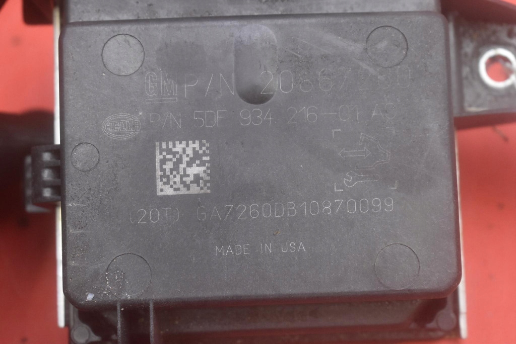 Блок управления модуль насоса топлива 20867260 chevrolet equinox 2 2.4 ecotec 182km с Разборки