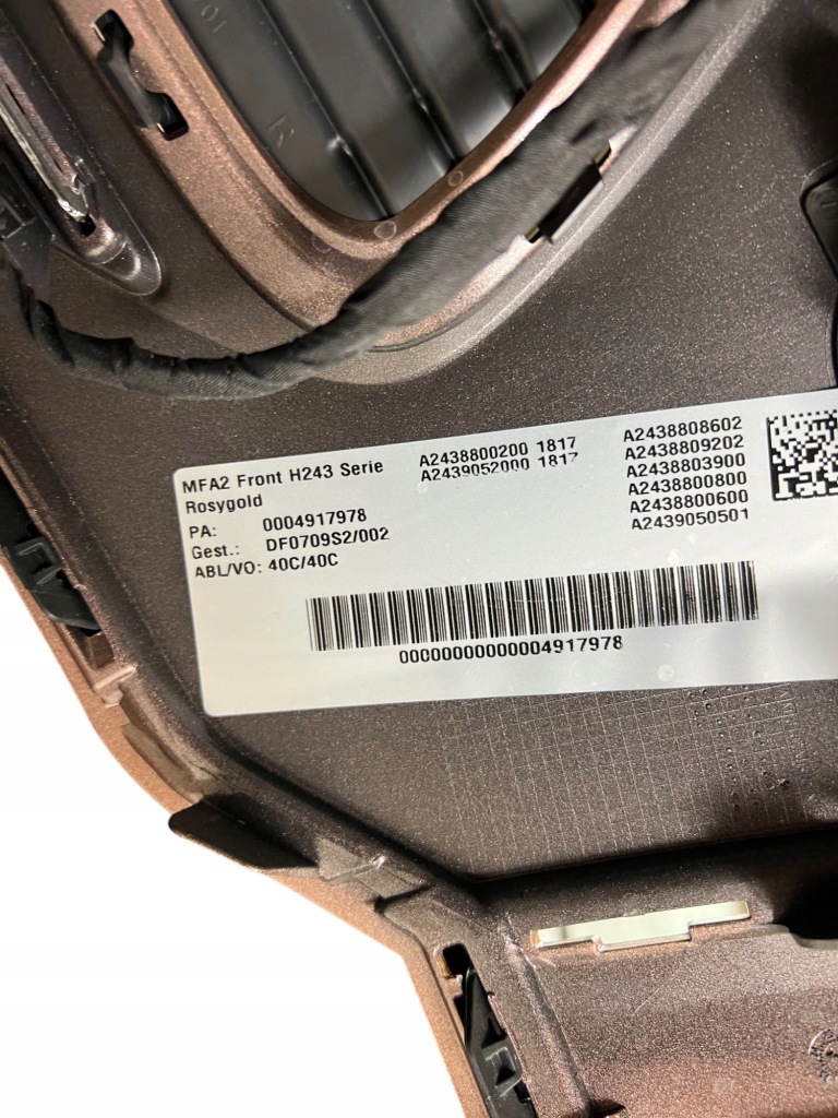 фото №11, Бампер перед передній mercedes w243 h243 eqa a2438850001