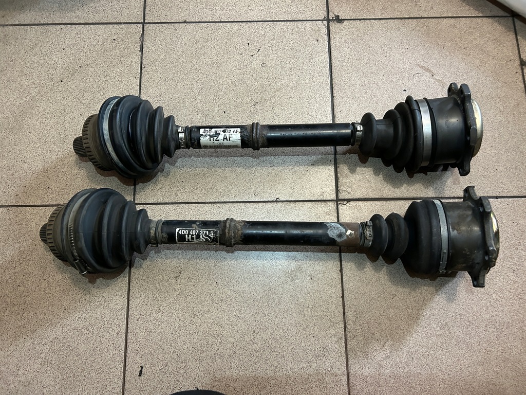 фото №1, Привідний вал перед ліва права audi a8 d2 3.3 tdi комплект