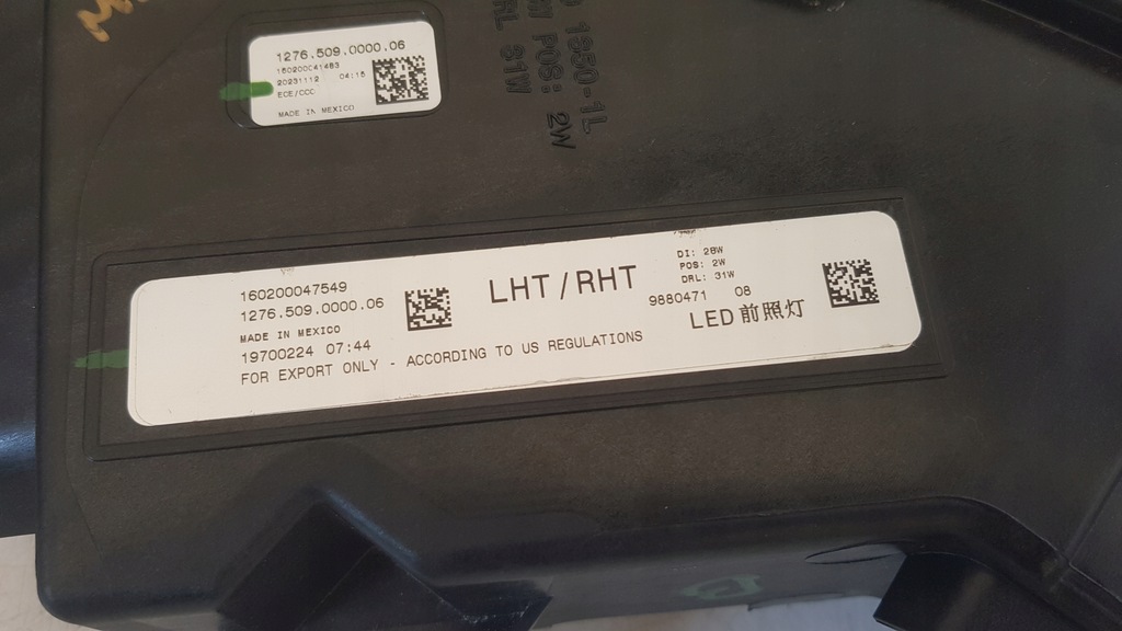 фото №10, Лампа передня перед ліва права верхній bmw xm g09 9880471 9880472