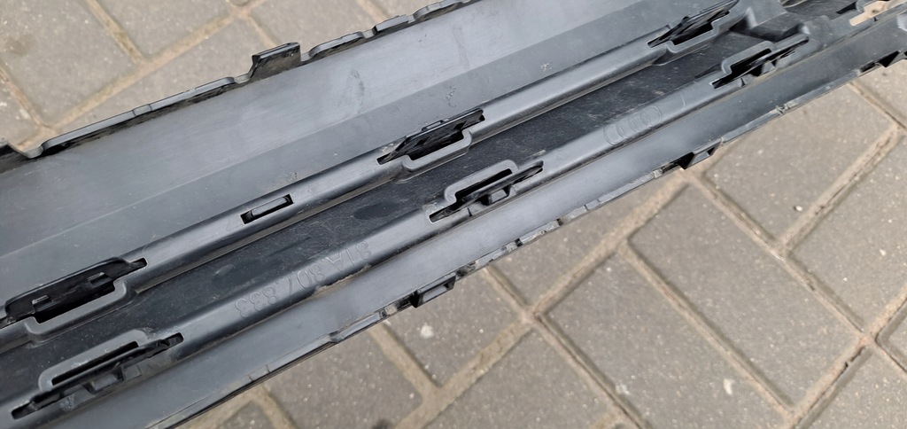 фото №6, Audi q2 lift спойлер молдинг бампера задня задня 81a807833