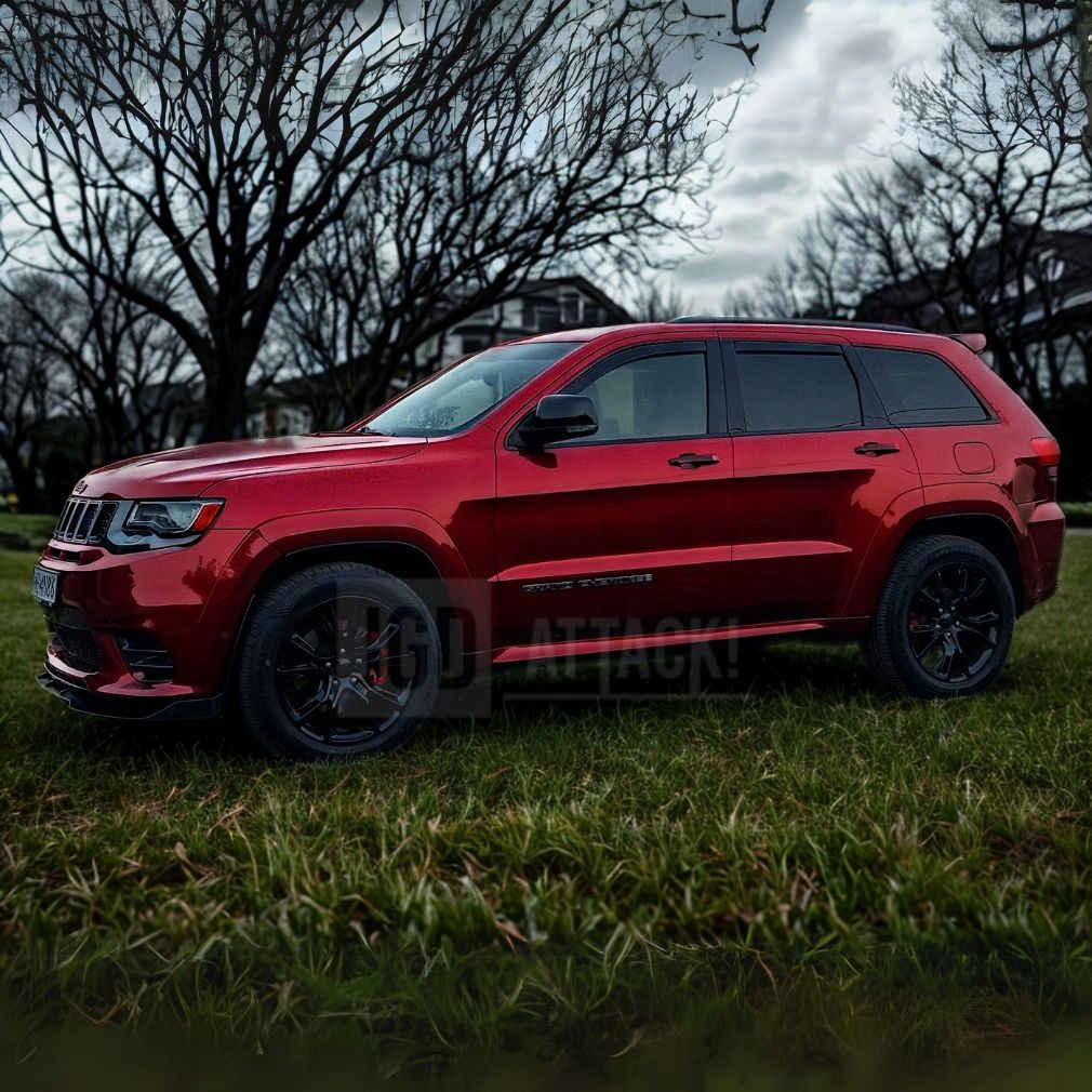 Trackhawk srt стиль кузов kit + светодиоды jeep grand cherokee 2014-2021 Недорого