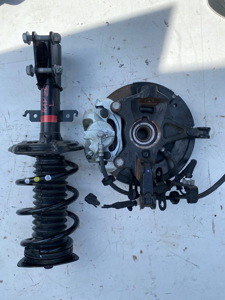 фото №11, Renault kangoo iii iv z.e. e-tech правая поворотный кулак ступица амортизатор рычаг