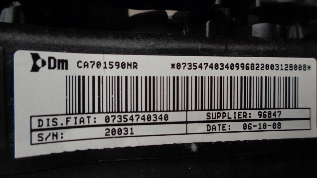 фото №13, Приборная панель консоль приборная панель подушки безопасности lancia delta 3 iii 08-14r. europa