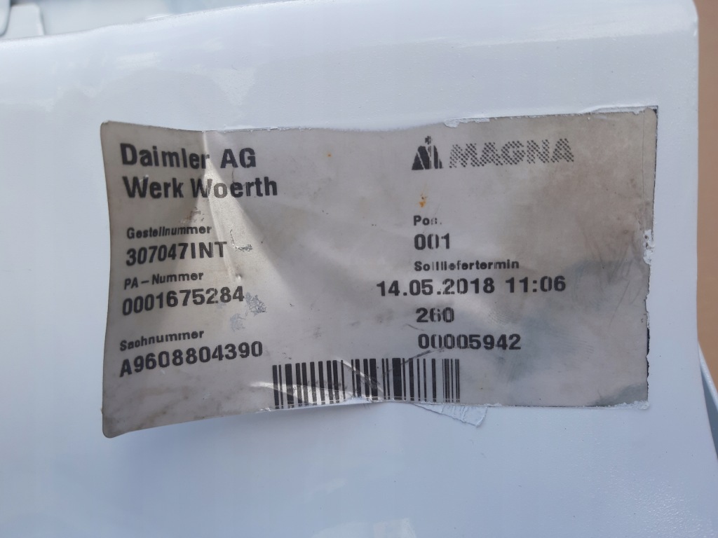 Mercedes arocs antos mp4 oklar фара лівий a9608804390 Доставка