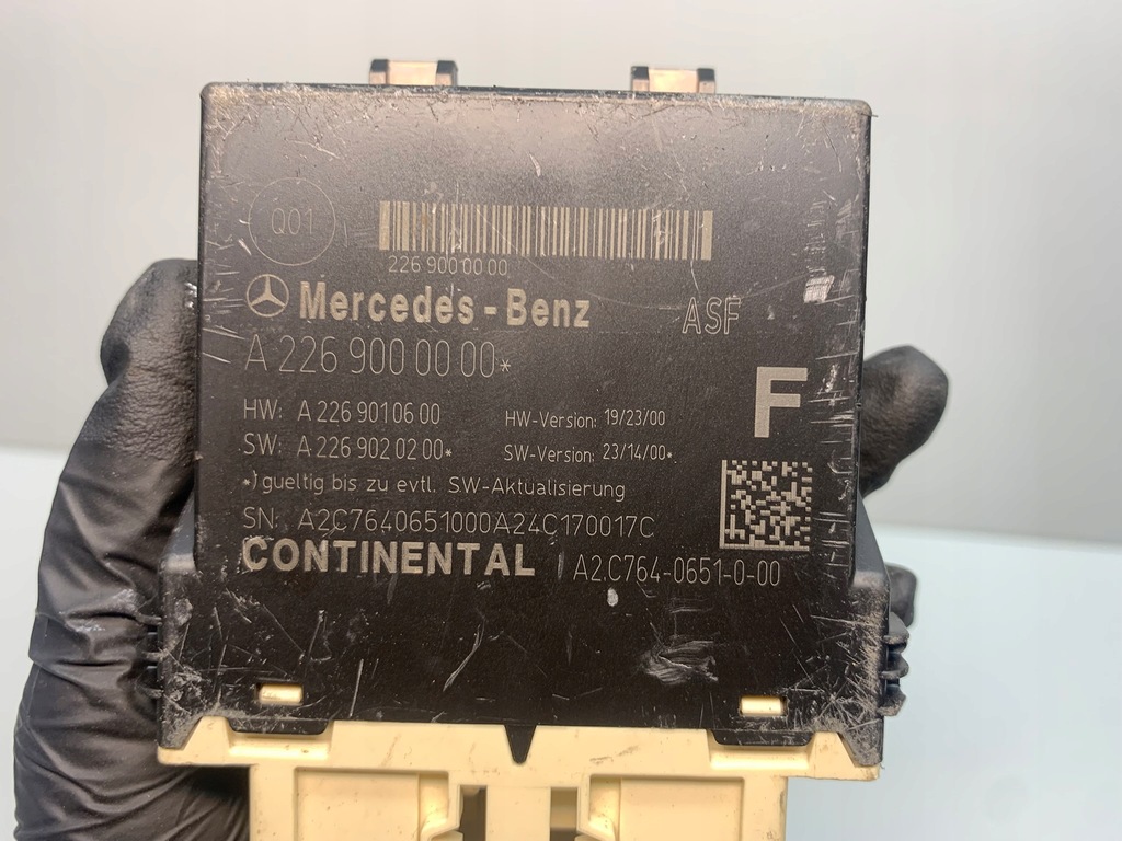 фото №6, Mercedes w206 модуль блок управления парковки pdc a2269000000