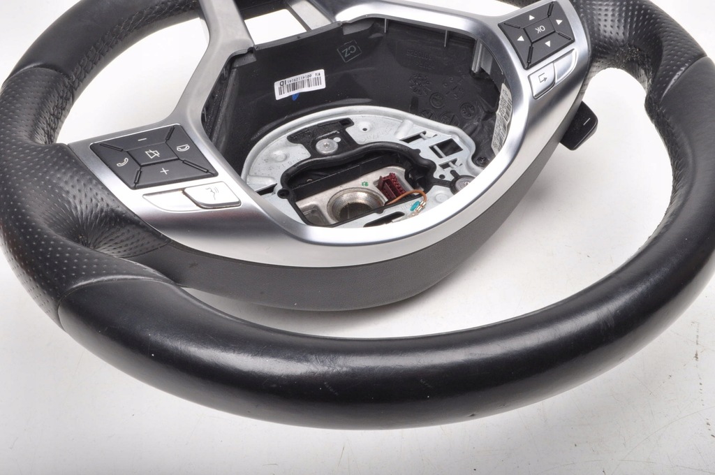 фото №7, Mercedes w212 воздуховод кожаный многофункциональный лепестки переключения