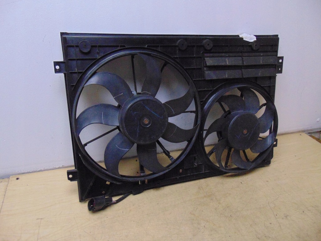 фото №5, Вентилятор радіатора vw new beetle 1c0121205g