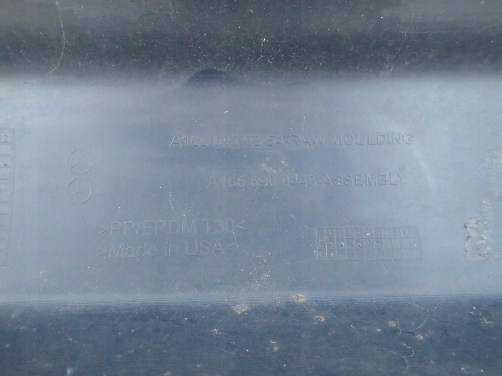 Mercedes ml w166 11-15 поріг правий накладка поріг Доставка