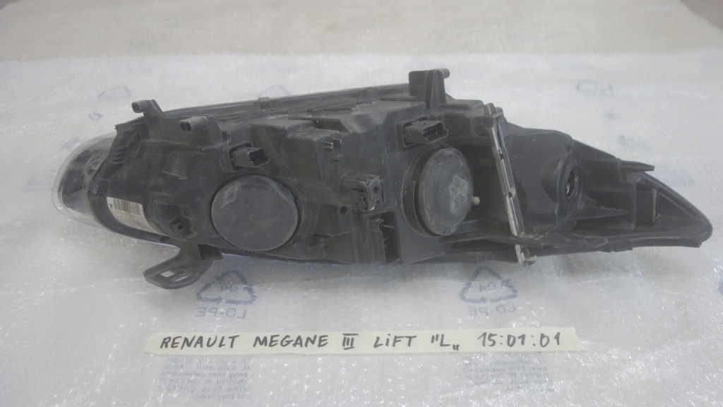фото №3, Фара лампа левая renault megane iii lift