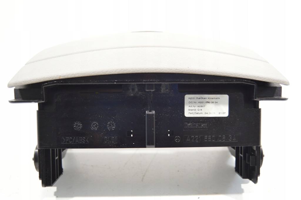 фото №6, Крышка бардачка защита mercedes w221 s klasa lift 2216800834