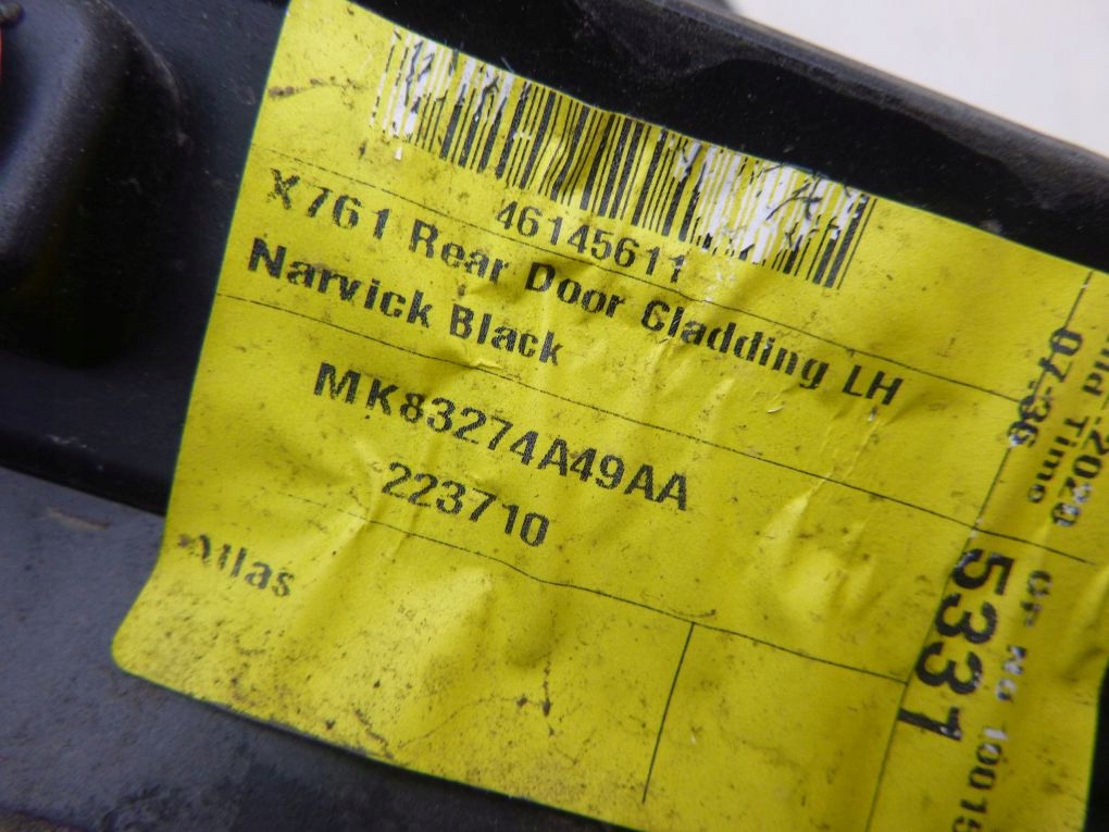 фото №10, Jaguar f-pace молдинг дверь левая передняя задняя