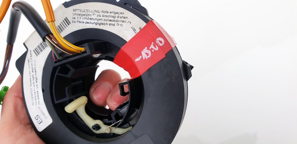 фото №7, Opel meriva a стрічка шлейф подушки безпеки подушка безпеки керма датчик kąta повороту