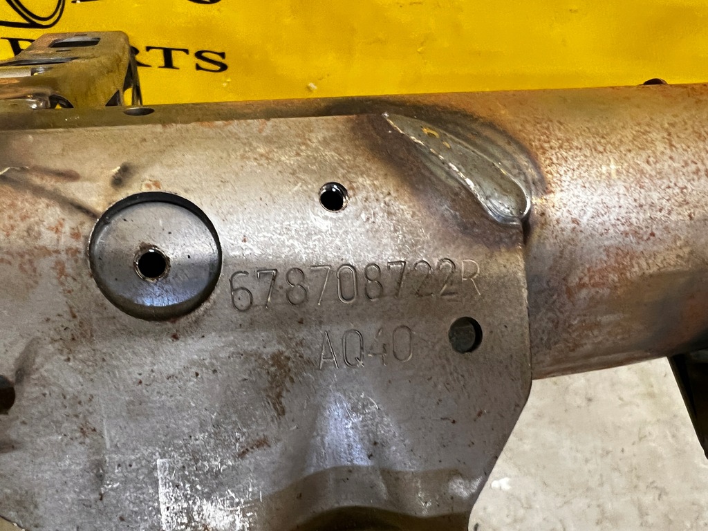 фото №7, Труба каркас підсилювач панелі renault megane iv eu