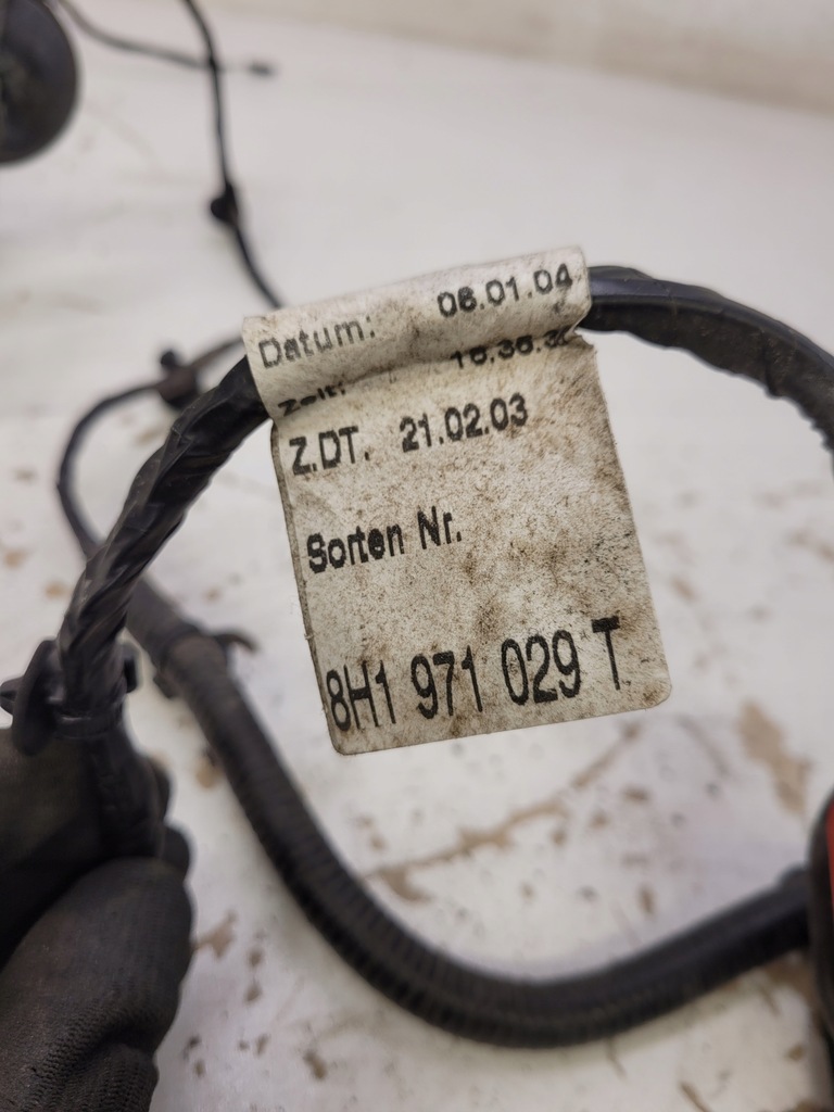 фото №6, Джгут двері лівий перед audi a4 cabrio 8h1971029t