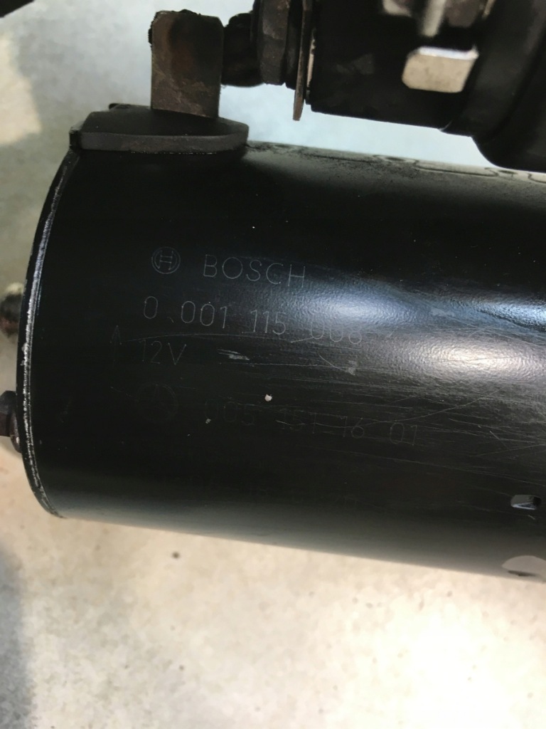 Стартер mercedes w168 1.7 cdi 0001115008 с Разборки