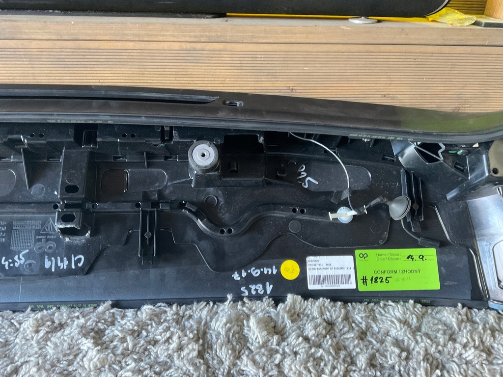 фото №6, Porsche cayenne 9y спойлер кришки спойлер