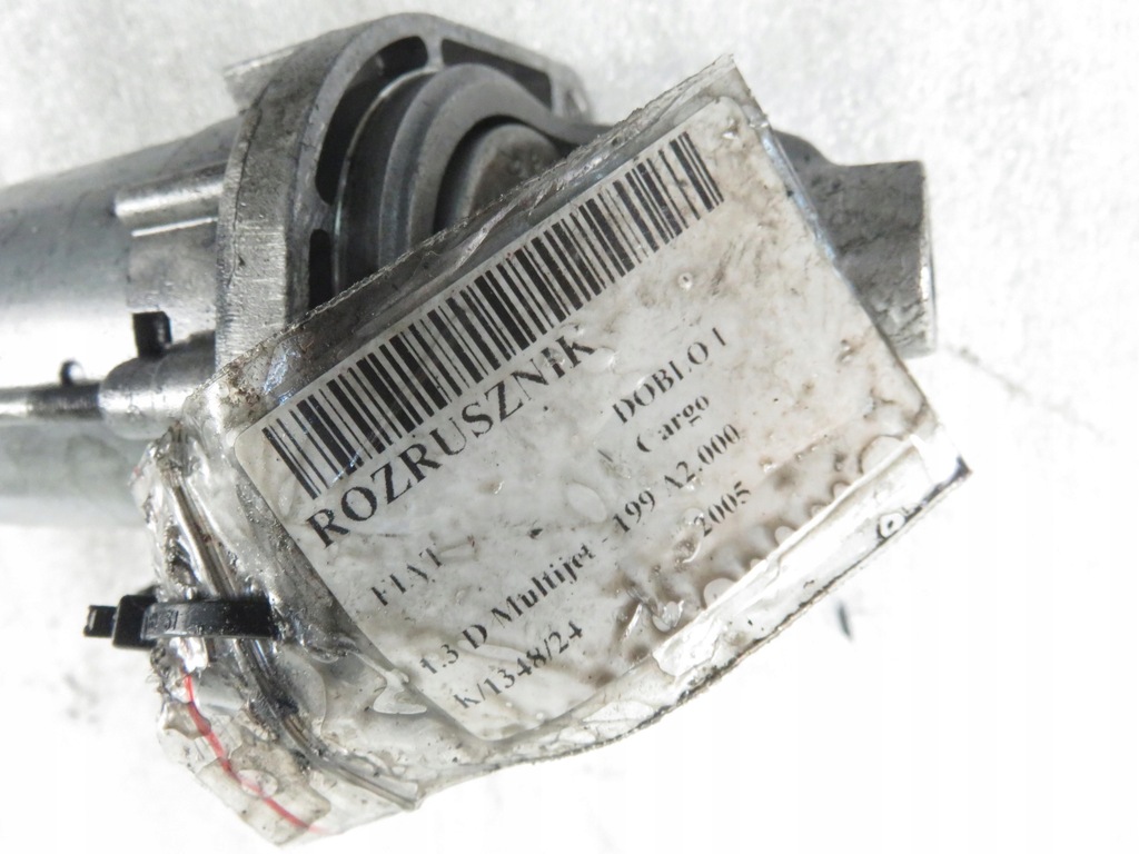 фото №6, Стартер fiat doblo i cargo 1.3 d multijet - 199 a2.000