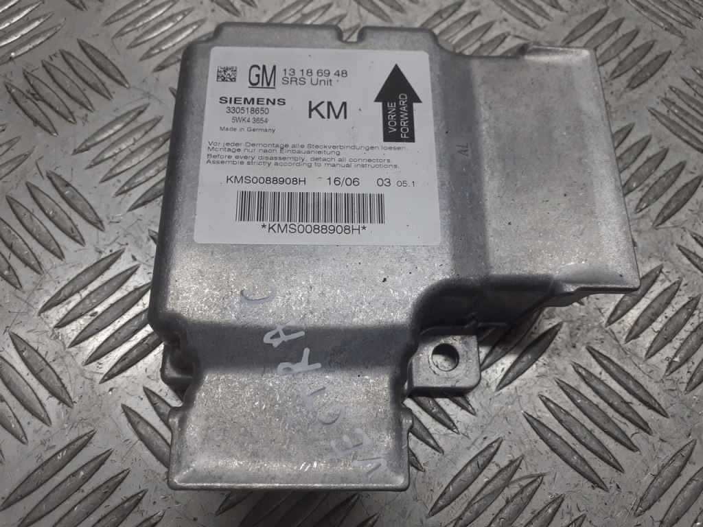 фото №1, Модуль подушка безпеки opel vectra c 1.8 16v 13186948