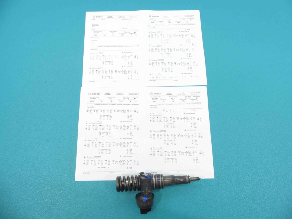 фото №1, Test насос-форсунка vw polo 9n 1.4 tdi