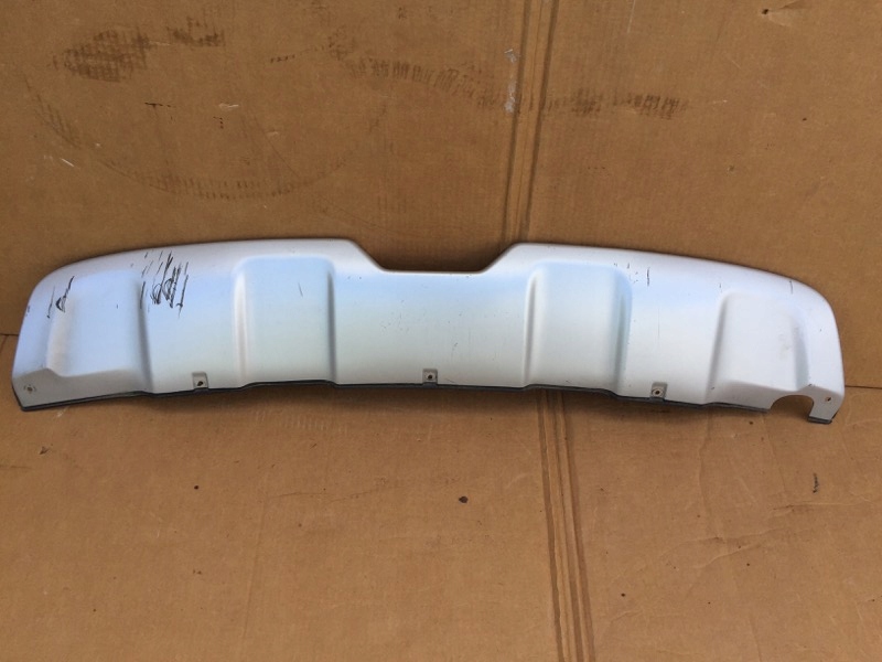 фото №1, Koleos дифузор накладка бампер задня спойлер задня